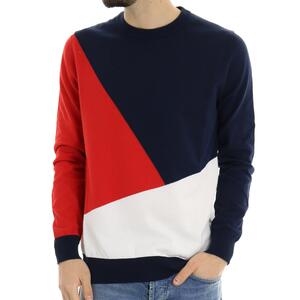 MAGLIA TRE COLORI +39MASQ BLU